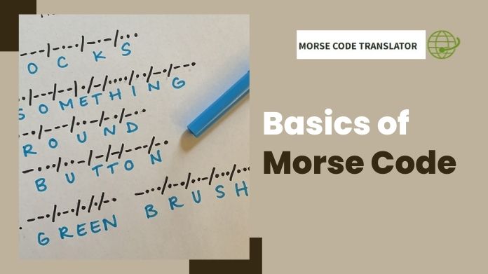 basics of morse code