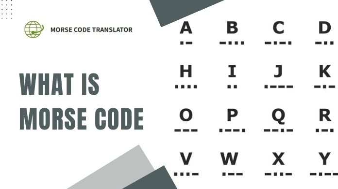 what is morse code