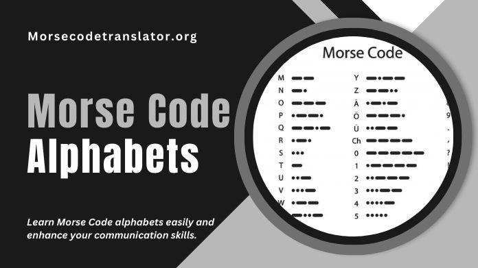 morse code alphabets