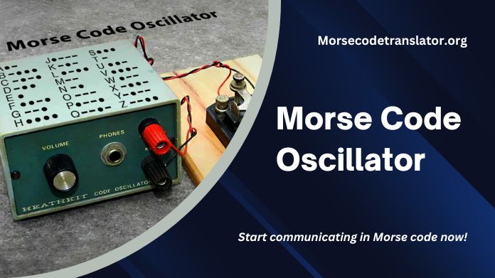 morse code oscillator